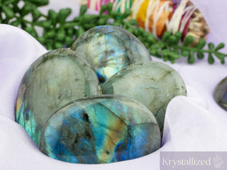 Labradorite Palm Stones