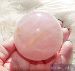 Rose Quartz Spheres