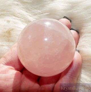 Rose Quartz Spheres