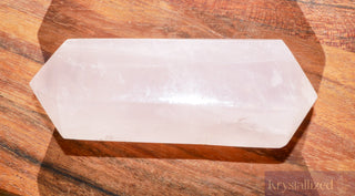 Rose Quartz Double Terminated Points