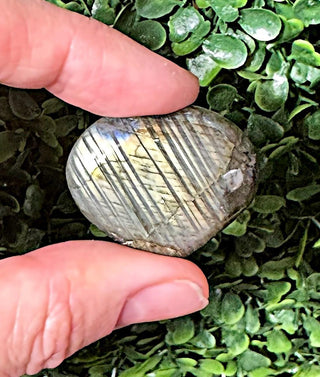 Labradorite Hearts - Krystallized